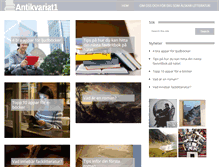 Tablet Screenshot of antikvariat1.se